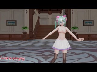 [mmd  miku-the baddest